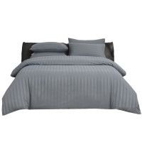 ราคา ชุดผ้าปูที่นอน 6 ฟุต 5 ชิ้น ibed ลายริ้ว Midnight Gray (888113200231)