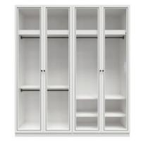 SB BUILT IN ตู้เสื้อผ้า 4 บานเปิด 200ซม. รุ่น WARDROBE PLUS