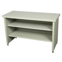 ราคา โต๊ะทำงานเหล็ก LUCKY WORLD KDS-120-TG 120 ซม. สีเทาทราย (121650)