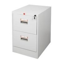 ราคา ตู้ลิ้นชักเหล็ก 2 ลิ้นชัก LUCKY WORLD KCDX-2-TG สีเทาทราย (121847)