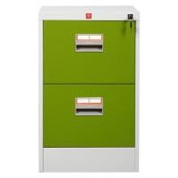 ราคา ตู้ลิ้นชักเหล็ก 2 ลิ้นชัก LUCKY WORLD KCDX-2-GG สีเขียว (257492)