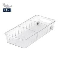 ราคา กล่องจัดเก็บในตู้เย็นพร้อมชั้นแบ่งและล้อเลื่อน KECH FROSTY SIZE M (1274626)