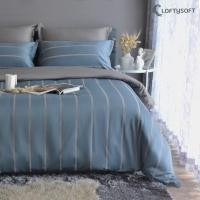 ราคา ชุดผ้าปูที่นอน 5 ฟุต 4 ชิ้น LOFTYSOFT Charisma Collection - Morning Grey SET B (888114500102)