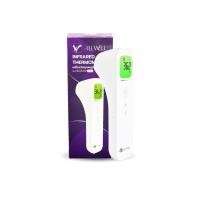 ราคา เครื่องวัดอุณหภูมิร่างกาย หน้าจอเปลี่ยนสีตามอุณหภูมิ ALLWELL E122 สีขาว (888114900028)