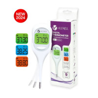 ราคา เครื่องวัดอุณหภูมิ ALLWELL รุ่น EasyTemp หน้าจอเปลี่ยนสีตามอุณหภูมิ (888114900045)