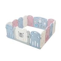 ราคา คอกกั้นเด็ก BEBEPLAY Size M สี ฟ้า-ชม-ขา (888116100002)