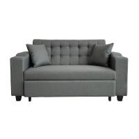 ราคา โซฟาเบด CCR FURNITURE รุ่น HOLLYWOOD (ฮอลลีวูด) ขนาด 156 cm. ผ้า สีเทาเข้ม (A1-33) (888116500002)