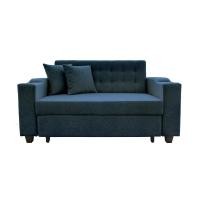 ราคา โซฟาเบด CCR FURNITURE รุ่น HOLLYWOOD (ฮอลลีวูด) ขนาด 156 cm. ผ้า สีน้ำเงิน (A1-38) (888116500005)