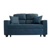 ราคา โซฟาเบด CCR FURNITURE รุ่น NEW YORK (นิวยอร์ก) ขนาด 156 cm. ผ้า สีน้ำเงิน (A1-38) (888116500006)