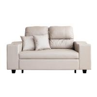 ราคา โซฟาเบด CCR FURNITURE รุ่น NEW YORK (นิวยอร์ก) ขนาด 170 cm. หนัง PREMIUM PU สีเบจ (PQ001-19) พร้อมที่วางแก้วน้ำ (888116500008)