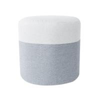 ราคา สตูลทรงกลม RENITA HOME รุ่น TWO-TONE STOOL สีเทาอ่อน-เทา 40x40ซม. (888116600034)