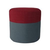 ราคา สตูลทรงกลม RENITA HOME รุ่น TWO-TONE STOOL สีแดง-เทาเข้ม 40x40ซม. (888116600037)