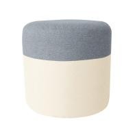 ราคา สตูลทรงกลม RENITA HOME รุ่น TWO-TONE STOOL สีเทา-ครีม 40x40ซม. (888116600038)