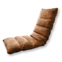 ราคา โซฟานั่งพื้นปรับได้ 3 ตำแหน่ง 6 ระดับ RENITA HOME รุ่น RINA PLUS หนัง Premium PU สีน้ำตาลทอง 50x140ซม. (888116600058)