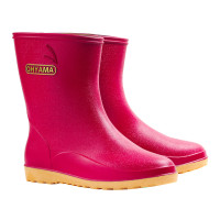 ราคา รองเท้าบูทถนอมเท้า OHYAMA รุ่น Slim สีชมพู เบอร์ 9.5 (888120700118)
