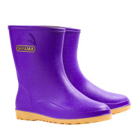 ราคา รองเท้าบูทถนอมเท้า OHYAMA รุ่น Slim สีม่วง เบอร์ 10 (888120700149)