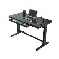 ราคา โต๊ะปรับระดับไฟฟ้า ยืน-นั่งทำงาน DF PROCHAIR รุ่น ET118 กระจกดำ (888121800009)