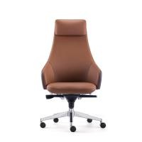 ราคา เก้าอี้ผู้บริหารหนังแท้ DF PROCHAIR รุ่น Royal Chair สีน้ำตาล (888121800015)