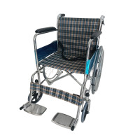 ราคา รถเข็นวีลแชร์ ABLOOM 0020009001037 รุ่นมาตรฐาน (ล้อซี่ลวด) เบาะผ้าลายสก็อตสีอ่อน (888125000076)