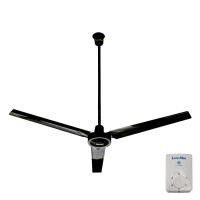 ราคา พัดลมติดเพดาน 56 นิ้ว LUCKY MISU สีดำ รุ่น 5 สปีด มีสลิง ก้านเหล็กยาว 1 เมตร (888125600056)