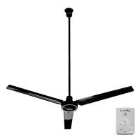 ราคา พัดลมติดเพดาน 56 นิ้ว LUCKY MISU สีดำ รุ่น 5 สปีด มีสลิง ก้านเหล็กยาว 1.5 เมตร (888125600058)