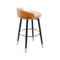 ราคา [Pre-order] เก้าอี้บาร์ทรงสูง สไตล์โมเดิร์น Proma-C-52 72 ซม. สีส้ม/ขาว (888126000165)