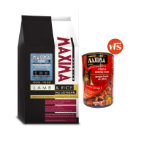 ราคา อาหารเม็ด สำหรับสุนัข แม็กซีม่า สายพันธุ์เล็ก 2 กก. แถม อาหารเปียกสุนัข แม็กซีม่า สูตรดูแล ผิวหนัง และ เส้นขน 380 กรัม (888126600052)