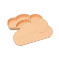ราคา ก้อนเมฆ ส้ม จานก้นดูดซิลิโคนใส่อาหารเด็ก แกรนด์มัม Cloud Plat (888127100002)