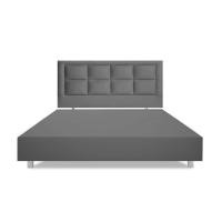 ราคา ฐานรองหัวเตียง 6 ฟุต SOLOMON สี เทา (888128200089)