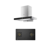 ราคา ชุดเซต เตาฝังแก๊ส 2 หัว + เครื่องดูดควันติดผนัง EVE HB78-2BBTA/BG ขนาด 78 ซม. สีดำ + HC-OLYMPUS-90 ขนาด 90 ซม. สแตนเลส (888132600071)