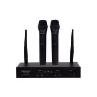 ราคา ไมโครโฟนคาราโอเกะ SONAR รุ่น WM-400 ไมโครโฟนคู่ ไมค์ไร้สาย สัญญาณVHF อย่างดี (888132700017)