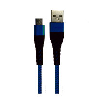 ราคา สายชาร์จมือถือ SONAR FLYBIRD Micro USB รุ่น PC-1011 สีน้ำเงิน (888132700040)