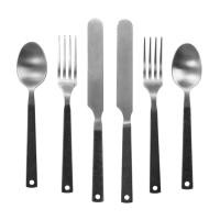 ราคา ชุดช้อนส้อม Barebones ขัดเงา (888132900022)