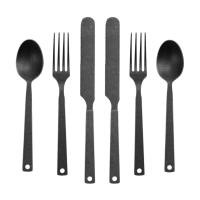 ราคา ชุดช้อนส้อม Barebones สีแมทต์ (888132900023)