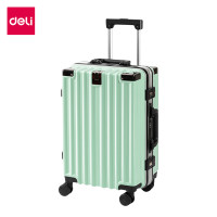 ราคา กระเป๋าเดินทางล้อลาก 24 นิ้ว Deli EH1045-GN-24-01 สีเขียว (888134600012)