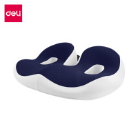 ราคา เบาะรองนั่งเพื่อสุขภาพ Deli VS763-BL-01 สีน้ำเงิน (888134600078)