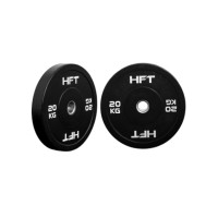 ราคา แผ่นน้ำหนัก Bumper Plate Homefittools 20 kg 1 แผ่น (888139600051)