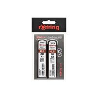 ราคา ไส้ดินสอกด 2B rotring ขนาด 0.5มม. แพ็ค 2 ชิ้น (888139800007)