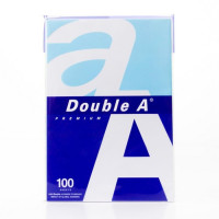 ราคา กระดาษถ่ายเอกสาร A4 80 แกรม Double A 100 แผ่น (888139800034)