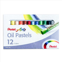 ราคา สีชอล์คผสมเทียน Pentel 12 สี (888139800135)
