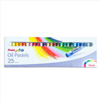 ราคา สีชอล์คผสมเทียน Pentel 25 สี (888139800137)