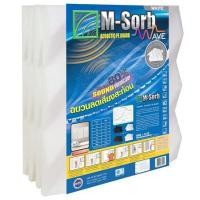 ราคา ฉนวน PE ลดเสียงสะท้อน MPE M-SORB WAVE หนา 40 มม. 60X60 ซม. สีขาว (แพ็ก 4 ชิ้น) (1163521)