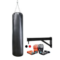 ราคา กระสอบทรายแขวน Homefittools + ที่แขวน + นวม 1 คู่ (888139600061)