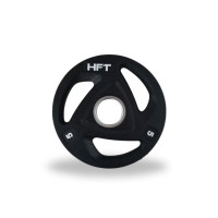 ราคา แผ่นยกน้ำหนักบาร์เบล Homefittools 5 kg 1 แผ่น (888139600073)