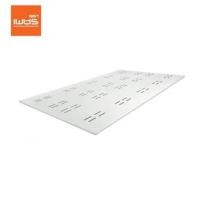 ราคา ฝ้าระบายอากาศ ตราเพชร เรียบ ลายแคปซูล 0.4X60X120 ซม. สีธรรมชาติ (1196359)