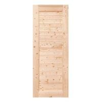 ราคา ประตูไม้สนนิวซีแลนด์ ไม่เจาะลูกบิด MODERN DOORS CE-04 ลวดลาย 70X200 ซม. สีธรรมชาติ (1282011)