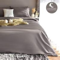 ราคา ชุดผ้าปูที่นอน 3.5 ฟุต 3 ชิ้น LOFTYSOFT Elegance Collection - Sepia Brown SET B (888114500134)