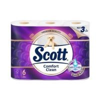 ราคา กระดาษชำระ SCOTT COMFORT CLEAN (แพ็ก 6 ชิ้น) (1278404)