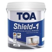 ราคา สีน้ำทาฝ้า ชนิดด้านพิเศษ TOA SHIELD-1 E777 สีขาว 5 แกลลอน (175600)