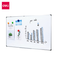 ราคา กระดานไวท์บอร์ด Deli E39034A-SL-01 ขนาด 90 x 120 cm (888134600100)